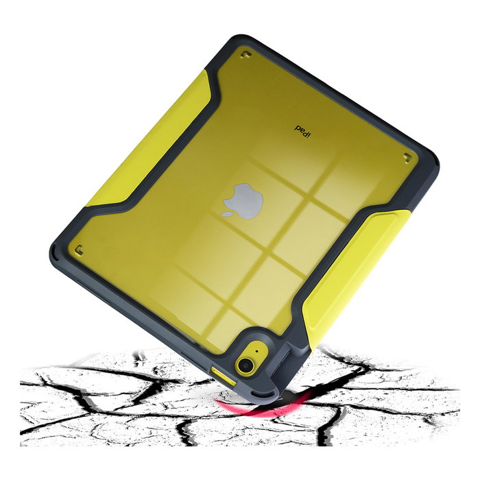 DEQSTER Rugged MAX Case para Apple iPad 10.9 pulgadas (10.ª generación), Amarillo DEQSTER Rugged MAX Case para Apple iPad 10.9 pulgadas (10.ª generación), Amarillo