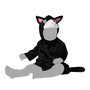 Carnaval Kids Disfraz de Gato Negro para Bebé Unisex 6-12 Meses