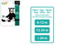 Disfraz de Gato Negro Unisex para Bebé 6-12 Meses con Túnica, Capucha y Cola