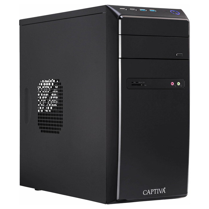 Captiva PC Power Starter I80-372, Intel Core i5-14400, 32GB RAM, SSD 1TB, DVD-RW, Wi-Fi 6, Windows 11 Home