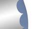 DKD Home Decor Espejo de Metal Azul con Arcos 40x60 cm