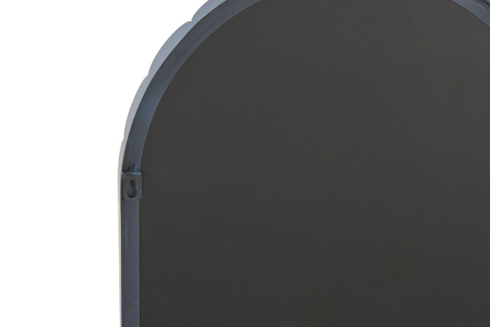 DKD Home Decor Espejo de Metal Azul con Arcos 40x60 cm