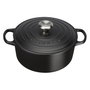 Le Creuset Signature Cazuela de asar redonda 24 cm Negro