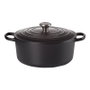 Le Creuset Signature Cazuela redonda 24 cm Negro