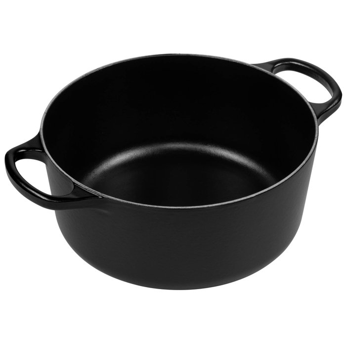 Le Creuset Signature Cazuela de asar redonda 24 cm Negro Le Creuset Signature Cazuela de asar redonda 24 cm Negro