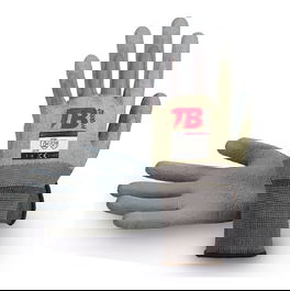 Tomas Bodero 500Nevercut Guante Nylon Gris Con Kevlar Palma Poliuretano Antiabrasion Talla L 7-10