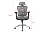 EQUIP Silla de Oficina Ergonómica 651050 Gris