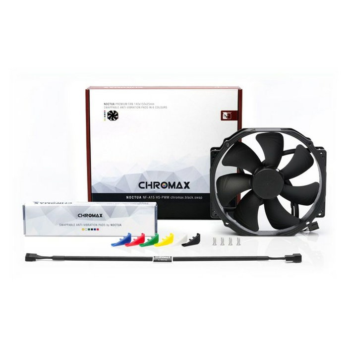 NOCTUA NF-A15 HS-PWM CH.BK.S Ventilador de carcasa 140 mm NOCTUA NF-A15 HS-PWM CH.BK.S Ventilador de carcasa 140 mm