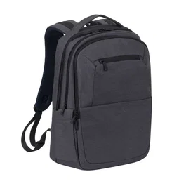 Rivacase Suzuka 7765 Mochila para Portátil hasta 16", Negro, Poliéster, Resistente al Agua, 560 g