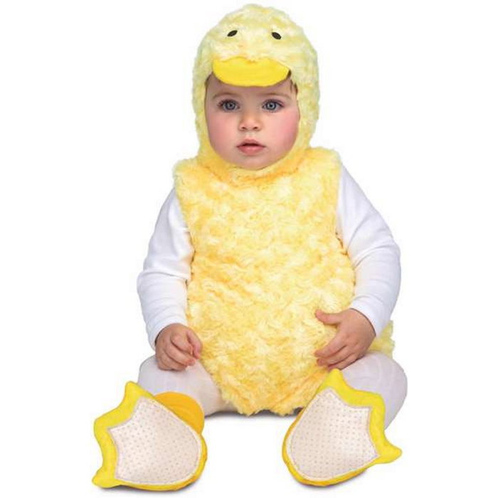 My Other Me Disfraz de Patito Peluche Amarillo Talla 7-12 meses