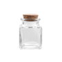La Mediterranea Tarrito de Vidrio con Tapón de Corcho 50ml (Pack de 36)