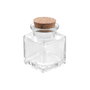 La Mediterranea Tarrito de Vidrio con Tapón de Corcho 50ml (Pack de 36)