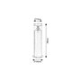 RABALUX Lisbon Lámpara de Suelo Exterior LED 7W 560Lm IP54