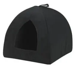Kruuse Catrine Cat Den Suede Black 43x43 cm Kruuse Catrine Cat Den Suede Black 43x43 cm