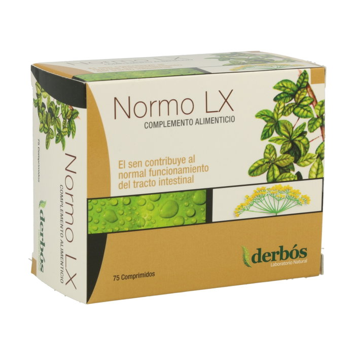 Derbós Normo Lx 75 cápsulas 650mg Complemento Alimenticio Estreñimiento Funcional Derbós Normo Lx 75 cápsulas 650mg Complemento Alimenticio Estreñimiento Funcional