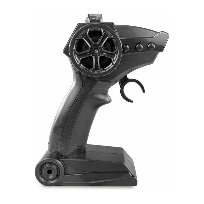 AMEWI Coche de Carreras RC Drift Racing Car 1:18 4WD RTR Modelo 21101, Efectos de Luz, Velocidad 25 km/h, Color Verde y Negro