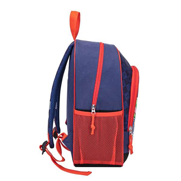 Toybags Mochila Super Mario Kart, 30 x 24 x 8 cm, Forrada y Personalizada, 2 Bolsillos Laterales, Textil, Edad 7+ Años