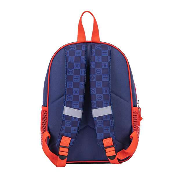 Toybags Mochila Super Mario Kart, 30 x 24 x 8 cm, Forrada y Personalizada, 2 Bolsillos Laterales, Textil, Edad 7+ Años