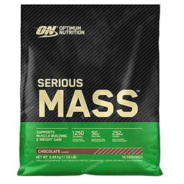 Optimum Nutrition Serious Mass Chocolate 5450 g Ganador de Peso