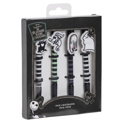 Boligrafo Nightmare Before Christmas Pack De 4 Unidades Surtidos Boligrafo Nightmare Before Christmas Pack De 4 Unidades Surtidos