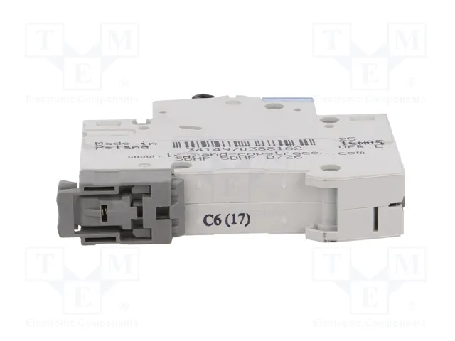 LEGRAND S300 TX Interruptor magnetotérmico 6A 1 Polo Curva C LEGRAND S300 TX Interruptor magnetotérmico 6A 1 Polo Curva C