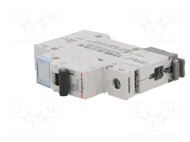 LEGRAND S300 TX Interruptor magnetotérmico 6A 1 Polo Curva C LEGRAND S300 TX Interruptor magnetotérmico 6A 1 Polo Curva C