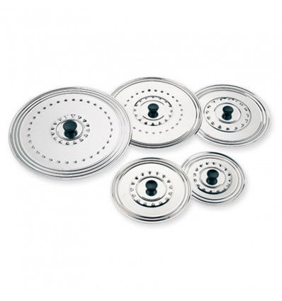 ILSA Tapa para freír de acero inoxidable para 44-46-48-50-52 cm R/152 ILSA Tapa para freír de acero inoxidable para 44-46-48-50-52 cm R/152