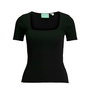 Camiseta de Manga Corta Mujer Jack & Jones 12252768-C-N10 Negro (XS)