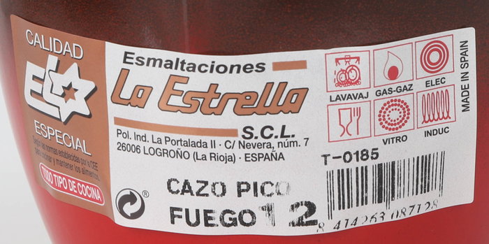 La Estrella Cazo Pico Colección Fuego (6 Unidades)