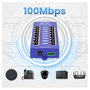 Extralink Inyector PoE 8 Puertos Gigabit Modo B