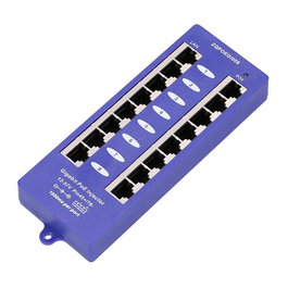 Extralink Inyector PoE 8 Puertos Gigabit Modo B