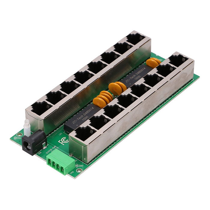 Extralink Inyector PoE 8 Puertos Gigabit Modo B Extralink Inyector PoE 8 Puertos Gigabit Modo B