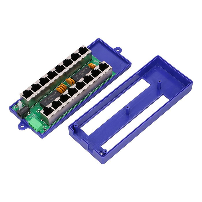 Extralink Inyector PoE 8 Puertos Gigabit Modo B Extralink Inyector PoE 8 Puertos Gigabit Modo B