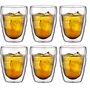 Bodum Juego de 6 Vasos Térmicos Pilatus Doble Pared Transparente 0,25 l BOD0699965199197