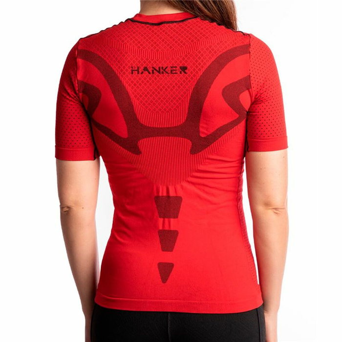Camiseta de Manga Corta Hombre Hanker Rojo