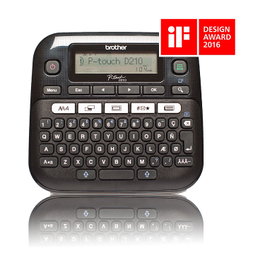 Brother P-touch PT-D210 Descripción Térmica 180x180 DPI 20 mm/s Gris Blanco