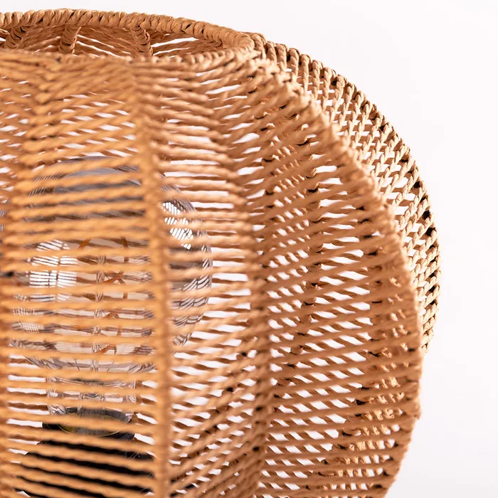Lámpara de Mesa Alex SKD-T-2009 para Estilo Mediterráneo, Natural o Boho-Chic con Casquillo E27, Luz Ajustable y Opciones CCT/RGB Lámpara de Mesa Alex SKD-T-2009 para Estilo Mediterráneo, Natural o Boho-Chic con Casquillo E27, Luz Ajustable y Opciones CCT/RGB
