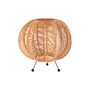 Lámpara de Mesa Alex SKD-T-2009 para Estilo Mediterráneo, Natural o Boho-Chic con Casquillo E27, Luz Ajustable y Opciones CCT/RGB