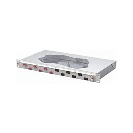 METZ CONNECT Patchfeld OpDAT fix2 splice 6xLC-D OM4