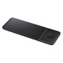 Samsung Trio Charger Pad EP-P6300, Cargador Inalámbrico de 9W para Móvil, Auriculares y Reloj, Negro