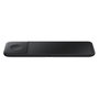 Samsung Trio Charger Pad EP-P6300, Cargador Inalámbrico de 9W para Móvil, Auriculares y Reloj, Negro
