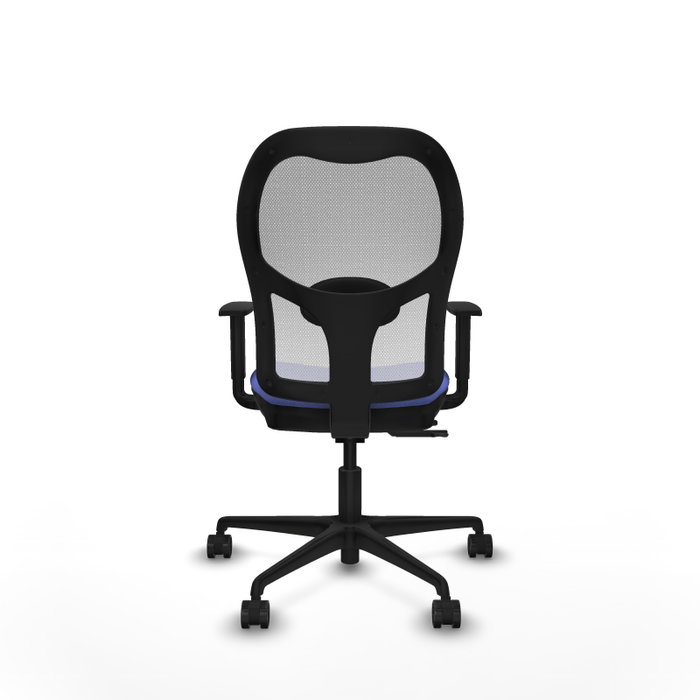 PIQUERAS Y CRESPO Silla de oficina Jorquera Azul claro con mecanismo Sincro/Traslack