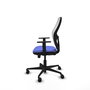 PIQUERAS Y CRESPO Silla de oficina Jorquera Azul claro con mecanismo Sincro/Traslack