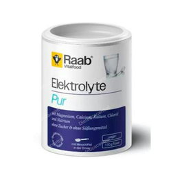 Raab Vitalfood Electrolito Puro Polvo 170 Gr Vegano Sin Gluten Sin Lactosa