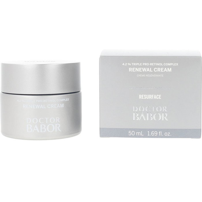 DOCTOR BABOR Crema de Noche RESURFACE RENEWAL con Retinol y Pro-Retinol para Piel Madura, 50 ml