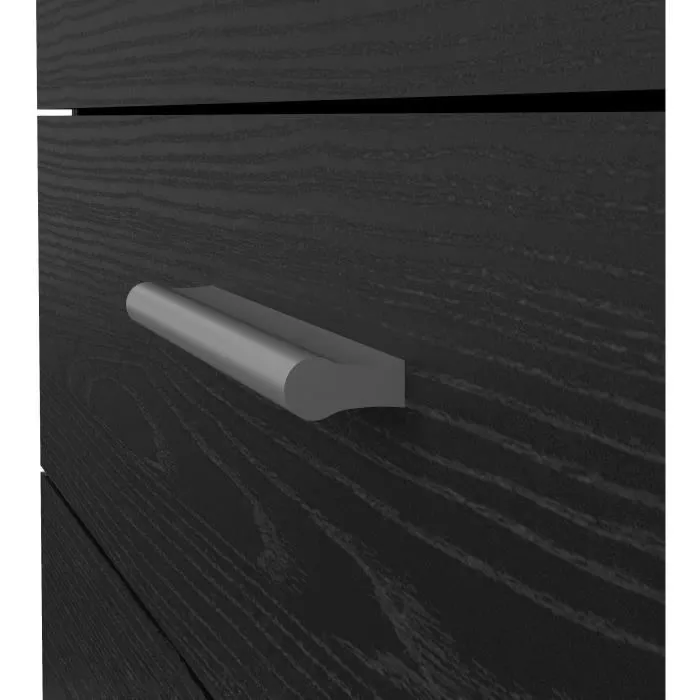 Cómoda 4 cajones Negro L80,2 x P40,25 x H68,1 cm AUC1686838585969 Cómoda 4 cajones Negro L80,2 x P40,25 x H68,1 cm AUC1686838585969
