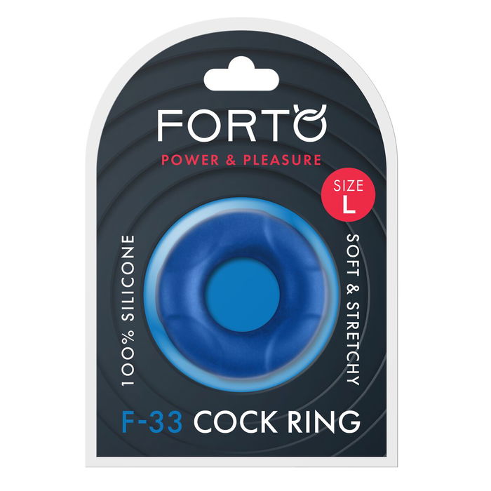 Anillo para el Pene Forto Azul L (L) Ø 25 mm