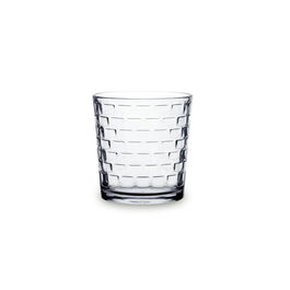 Set 6 Vasos Bajos Vidrio Square Quid 26 cL
