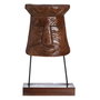 Figura Marrón Madera Decoración 38 X 14 X 68 cm