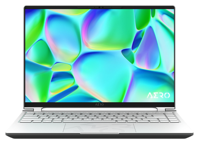 GIGABYTE AERO 9MF-E2SESB4SH Portátil Gaming 14" OLED 2.8K 90Hz, Intel Core i5-12500H, NVIDIA GeForce RTX 4050 6GB, 16GB RAM LPDDR5, 1TB SSD NVMe, Windows 11 Home, Plata, 1.49 Kg